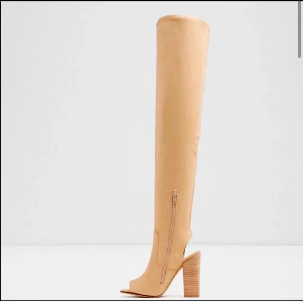 tan suede